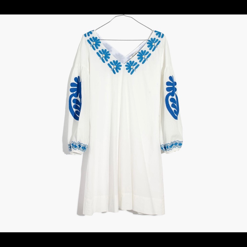 Madewell embroidered Blanca dress